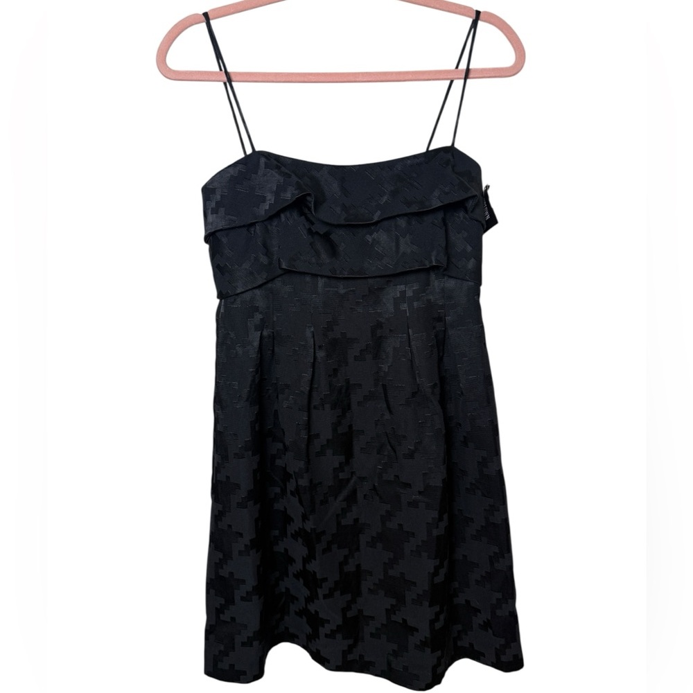 ABS Collection Chic Black Ruffled Mini Dress